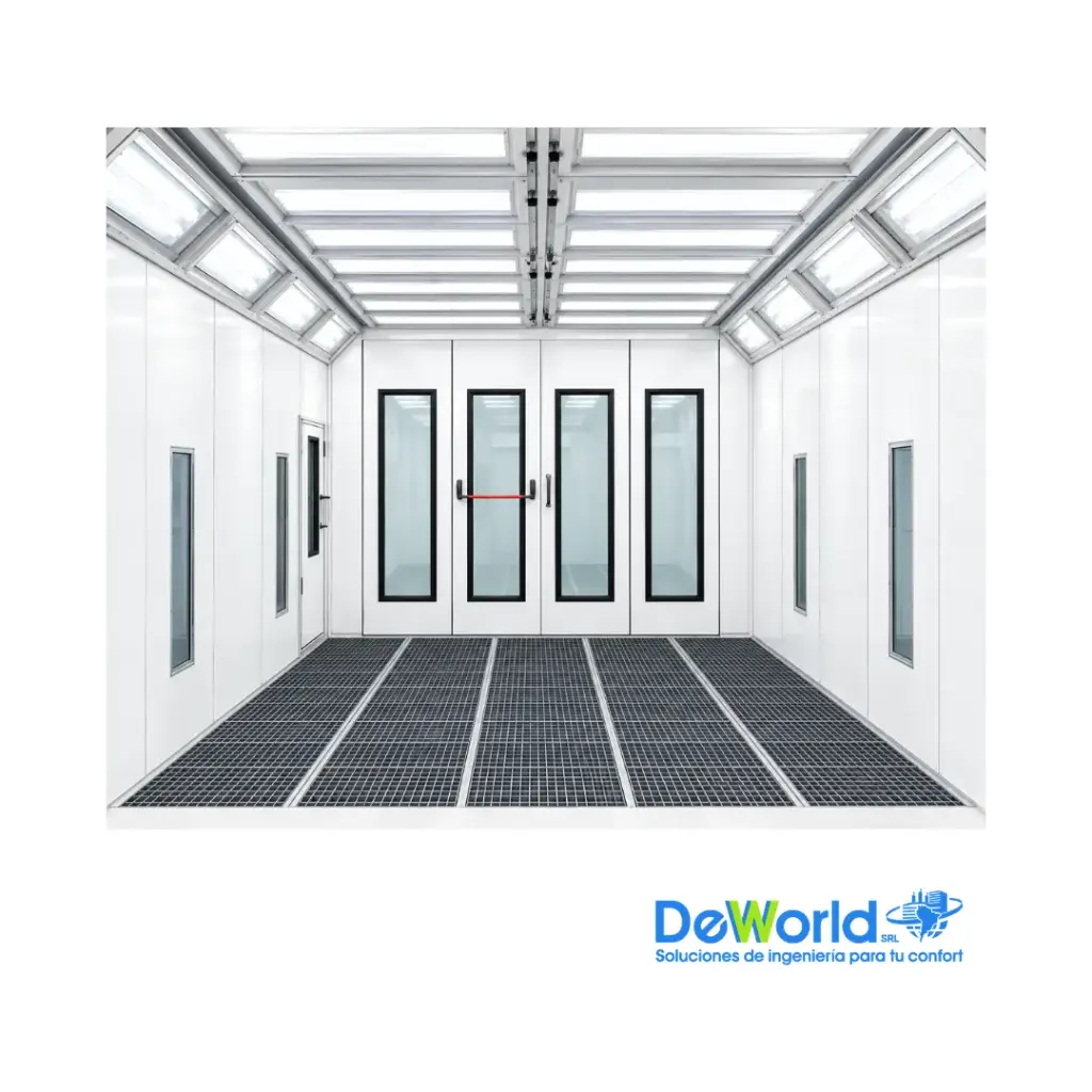 Cabina de Pintura para Automóviles Automatizado CP-DW6500