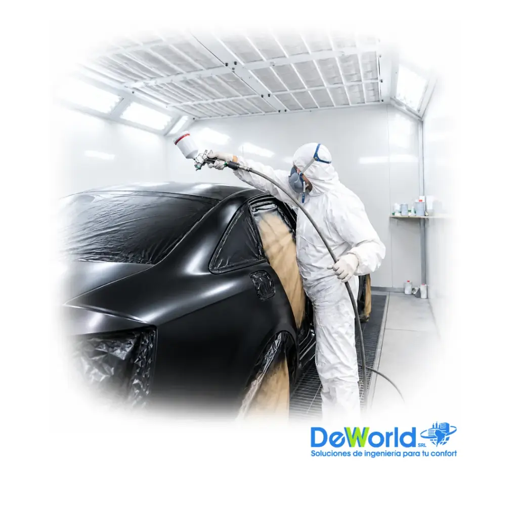 Cabina de Pintura para Automóviles Automatizado CP-DW6500