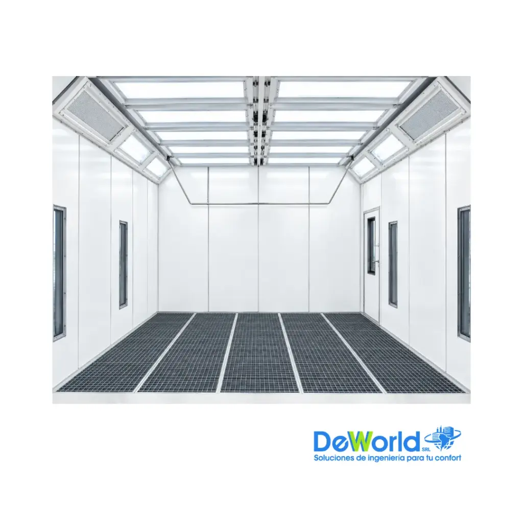 Cabina de Pintura para Automóviles Automatizado CP-DW7000