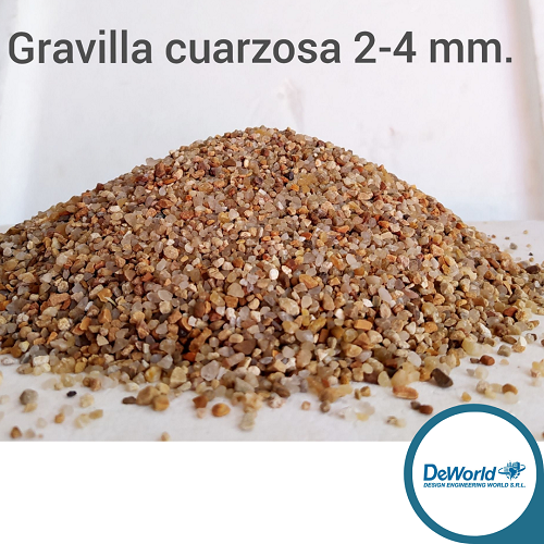 Gravilla Cuarzo 2 - 4 mm