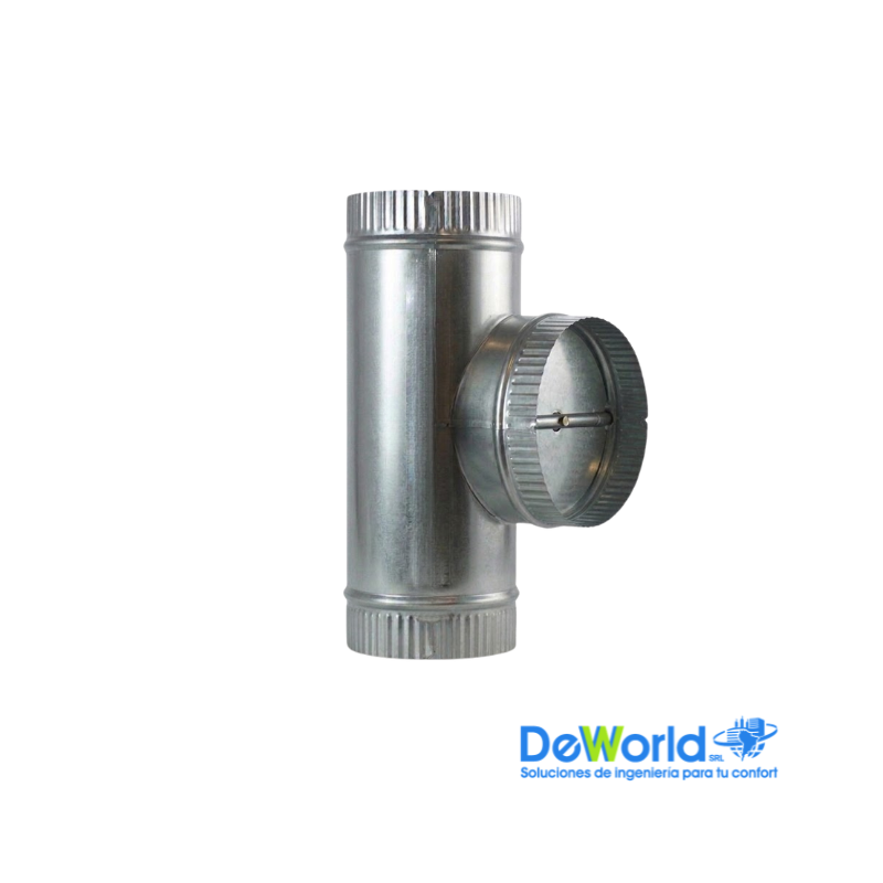Tee para calefón 3" (75mm)
