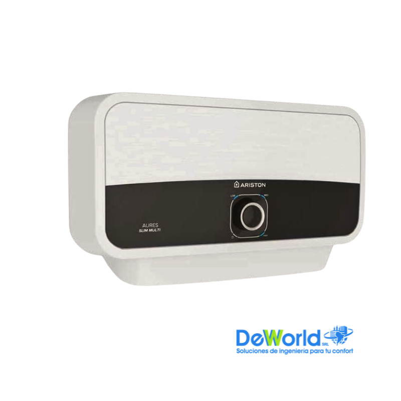 Calefón ARISTON AURES SLIM, 7.5kW ELT. Ind. IT