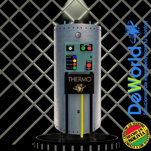 Termotanque THERMO 1000L a GN / GLP, INOXIDABLE, Ind. Bo