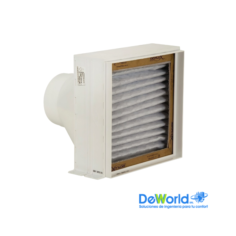 EXTRACTOR SICFLUX FILBOX QUAD 125