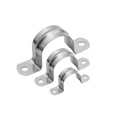 Abrazadera de Acero Galvanizado de 1 1/2" para Pared