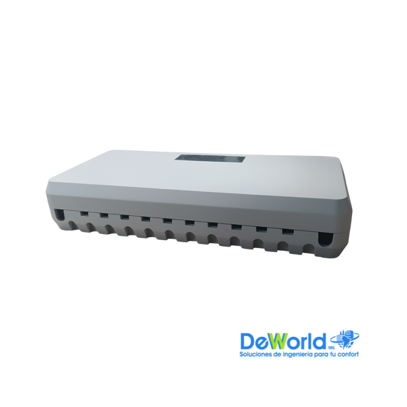 Control Central de 8 zonas 220Vac, 50Hz, por cable