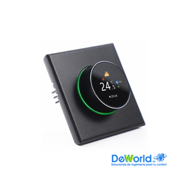 Termostato inteligente tipo perilla WIFI (GA), DEWORLD