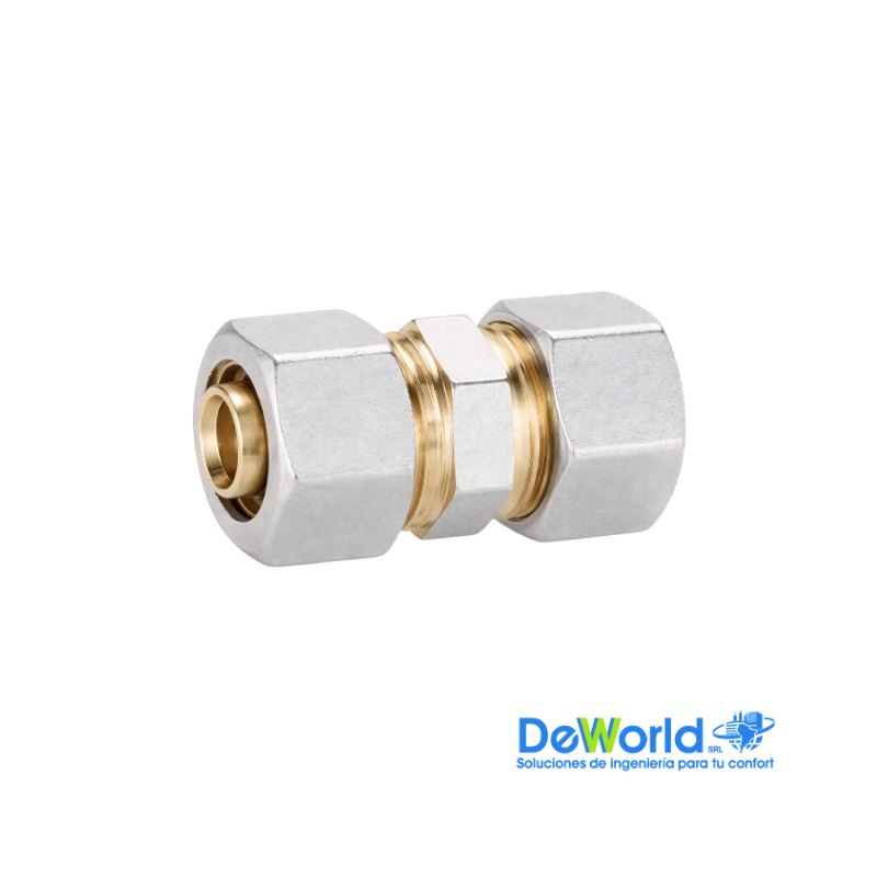 Conector INTEGRAL Racor 26x26 para Tubo PEX-AL-PEX