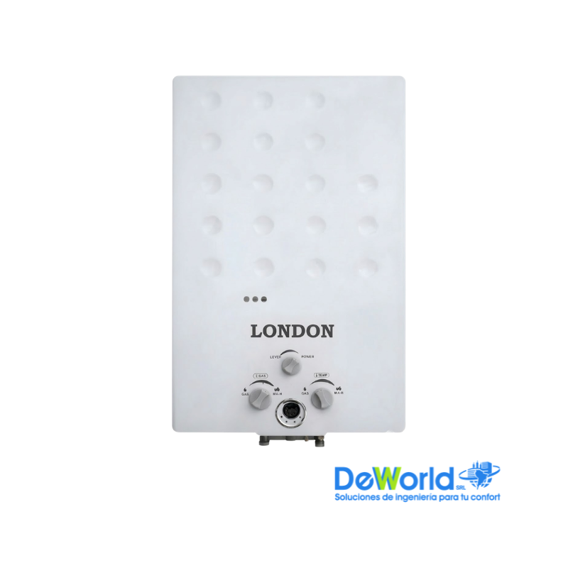 Calefón LONDON 8L Tiro Forzado