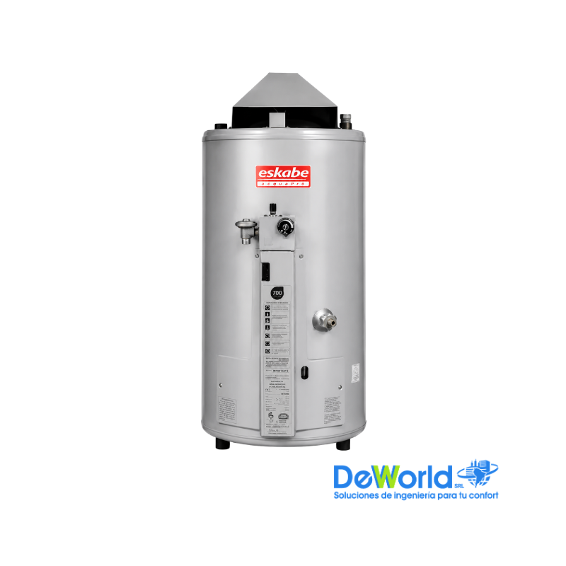 Termotanque ESKABE A4 700, 40L  (22,10kW / 20,40kW)  GN / GLP TN, Recupera 680l/h