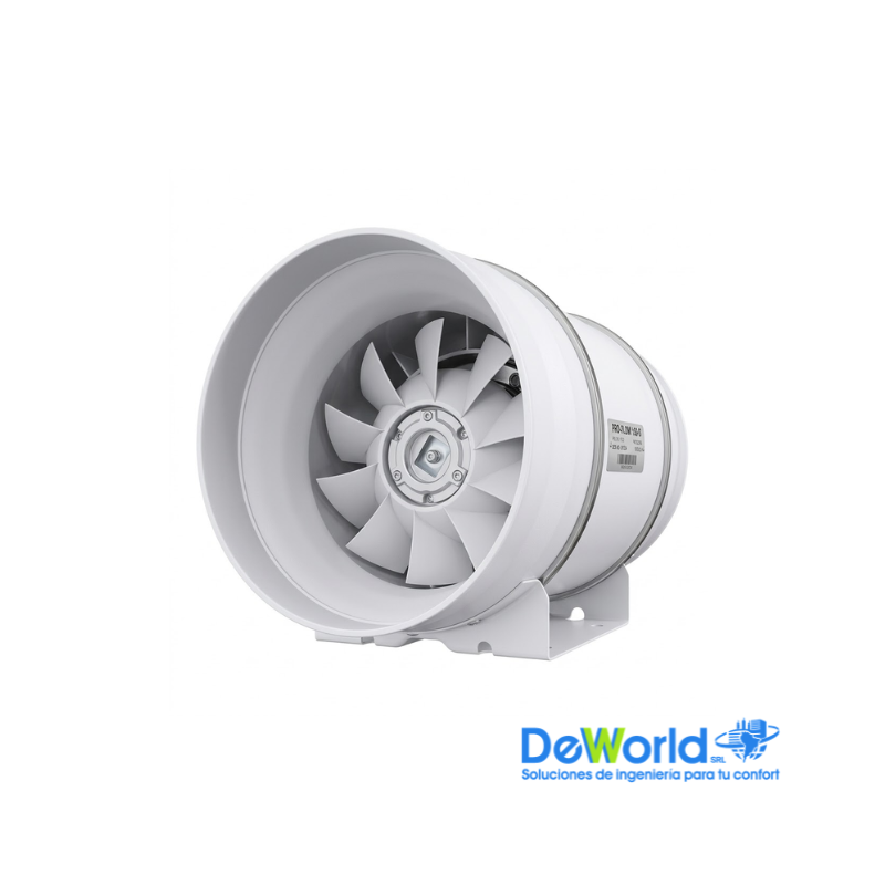 Extractor SICFLUX MAXX 200,  1040m3/h, Presión: 32mmca, 230VAC 50Hz, Ind. Brasil