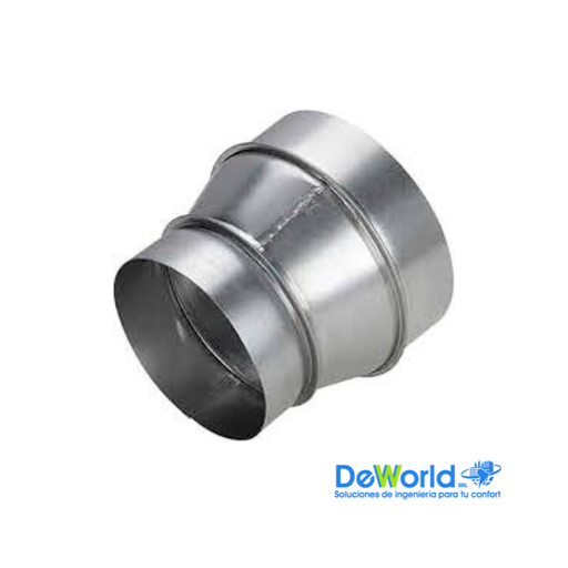 Ducto Reductor Circular (H-H) de 14" x 8" (350x200mm)