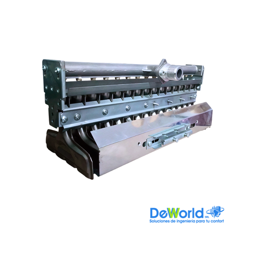 [GN15-1,05] Quemador Atmosférico 15 Filas para gas GN Orificio 1,05mm, 28kW, Ind. CN
