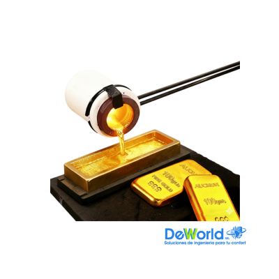 Crisol para horno de Fundición por Inducción 2Kg