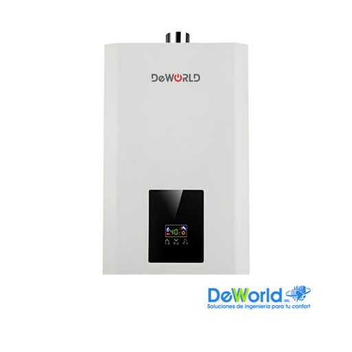[JSQ-12L02] Calefón DEWORLD Tiro Forzado 12 L/min M12-L02