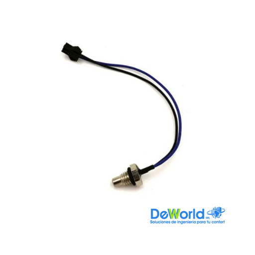 [85S02] Sensor de Temperatura NTC de Dos Cables con Conector SM de Dos Pines