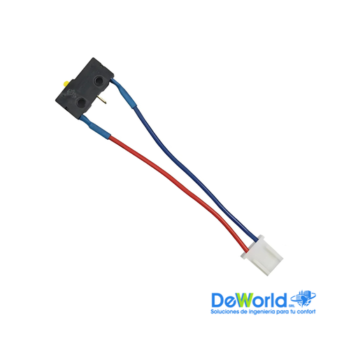 [85S25] Microinterruptor MADEMSA de Dos Cables con Conector JST XH Macho de Tres Pines