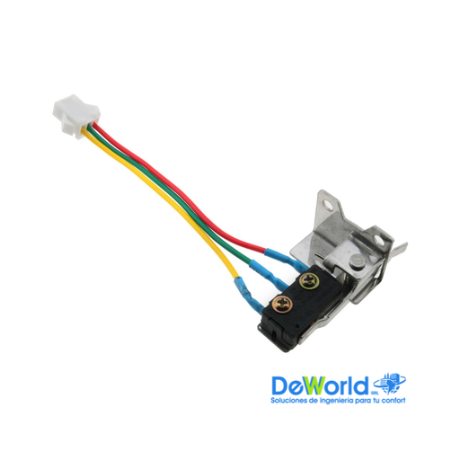 [85S07] Microinterruptor con Soporte de Metal 