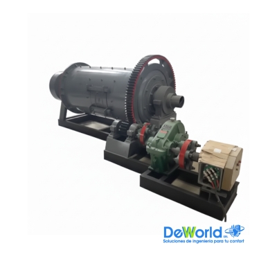 Molino de Bolas 900x1800 de 0.65 a 2 TN/H, Ind. Cn