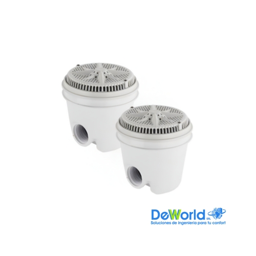 Desagüe VGBA8" MNDRN 2x1,5" 500110, Ind. USA