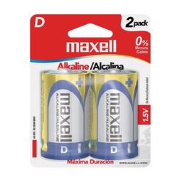 Baterías Alkalinas Dx2, Maxell
