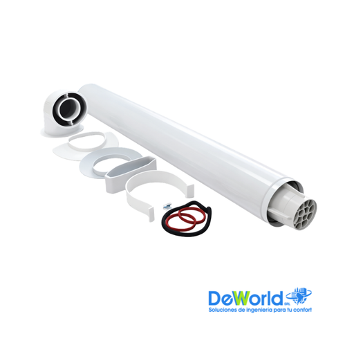 Kit de ducto concéntrico Tradicional Boiler Fondital